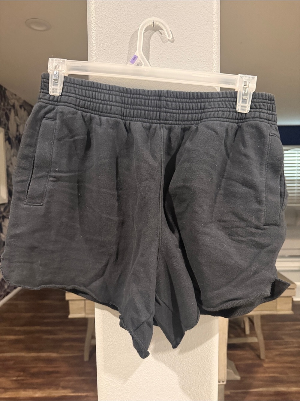 aerie Black Comfortable Athletic Shorts